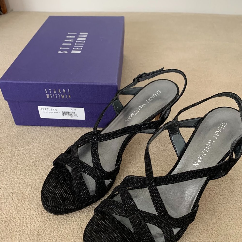 Stuart Weitzman Strappy  3" Sandals -  Size 9